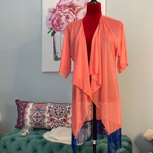 Coral and navy LLR Monroe